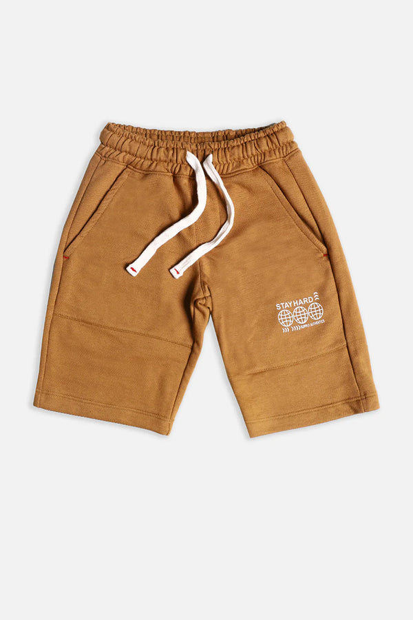 STAY HARD TERRY SHORTS