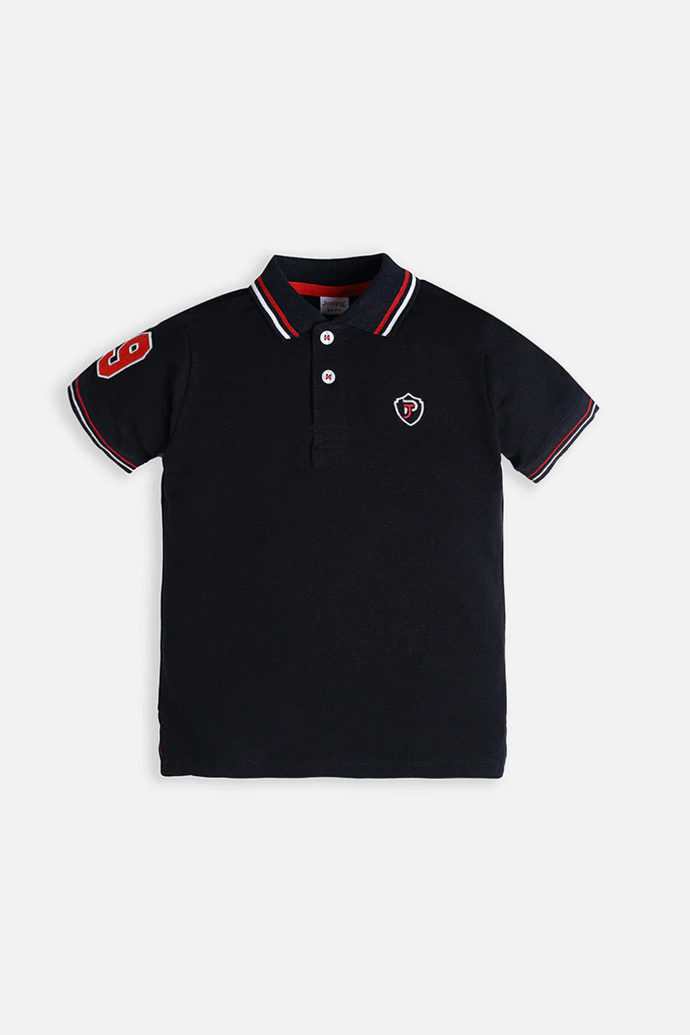 Black Polo Shirt - Boy T-Shirt -  juniperkidz-5345.myshopify.com