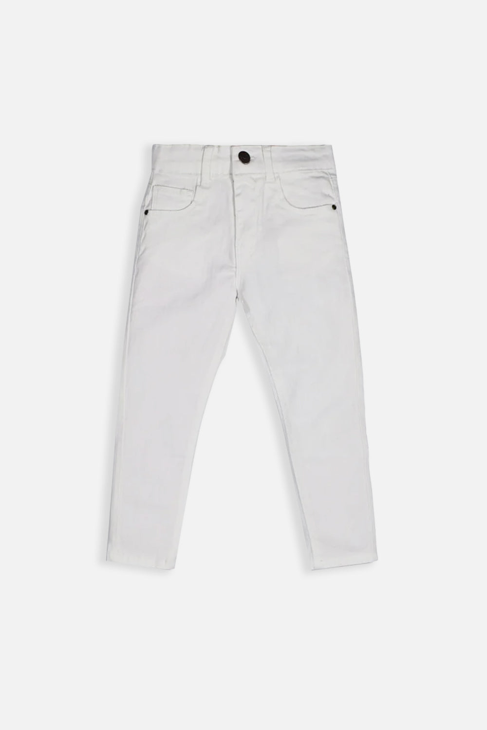 Boys Denim - White - Boys Jeans -  juniperkidz-5345.myshopify.com