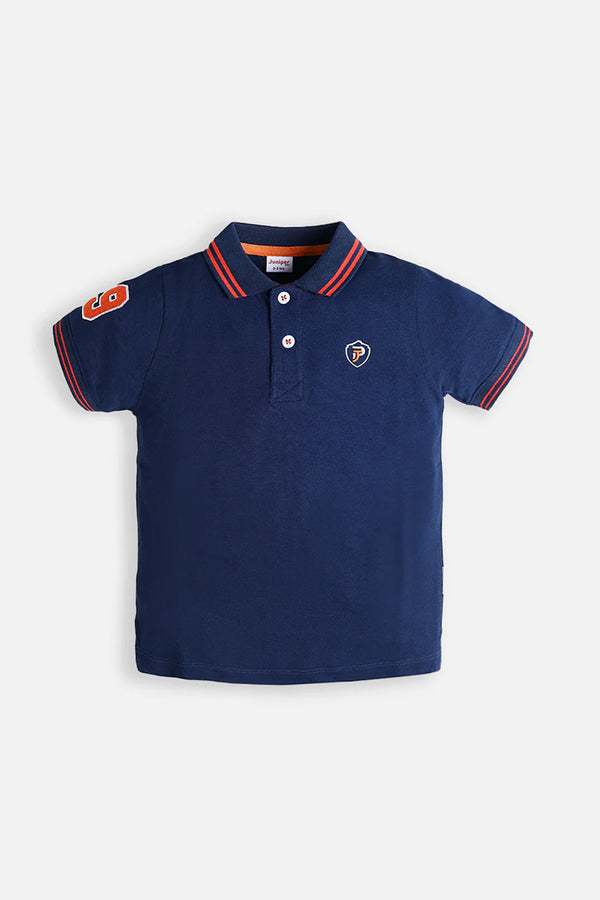 PLAIN COLOR POLO SHIRT