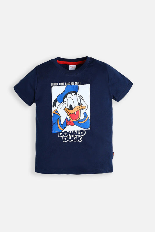 Blue Tee Donald Duck - Boy T-Shirt -  juniperkidz-5345.myshopify.com