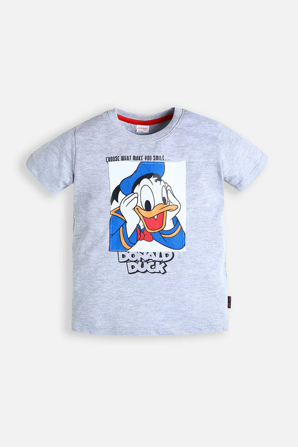 GREY TEE DONALD DUCK