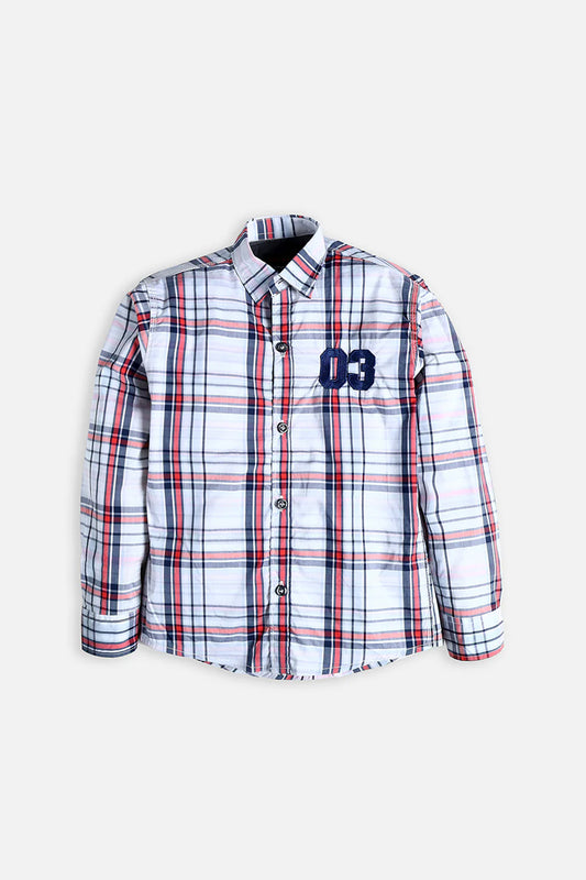 Boy's Casual Shirt F/Slv - Boy Shirt -  juniperkidz-5345.myshopify.com