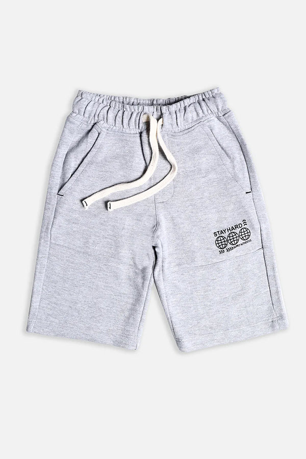 STAY HARD TERRY SHORTS
