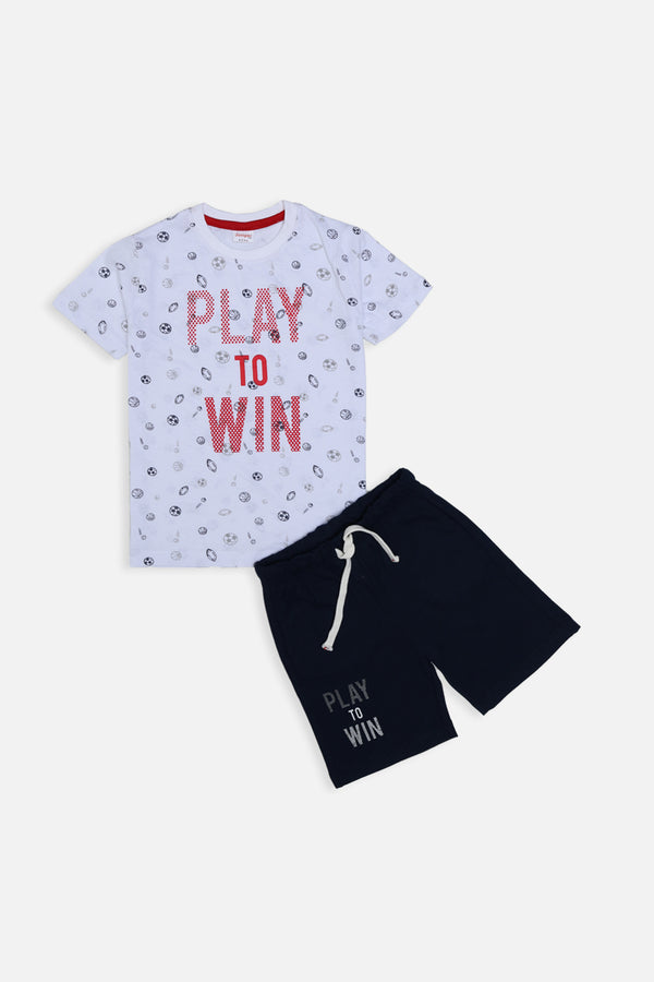 PLAY TO WIN SUIT