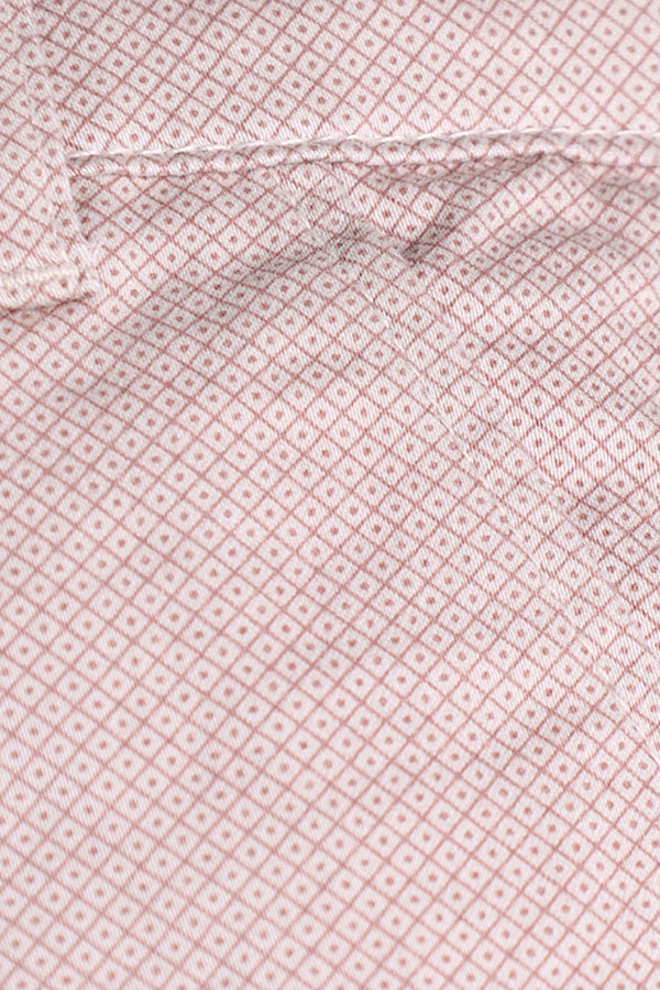 PRINTED TWILL SHORTS