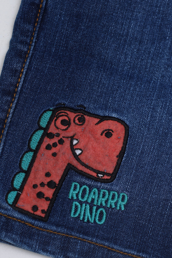 ROAR DINO DENIM SHORTS
