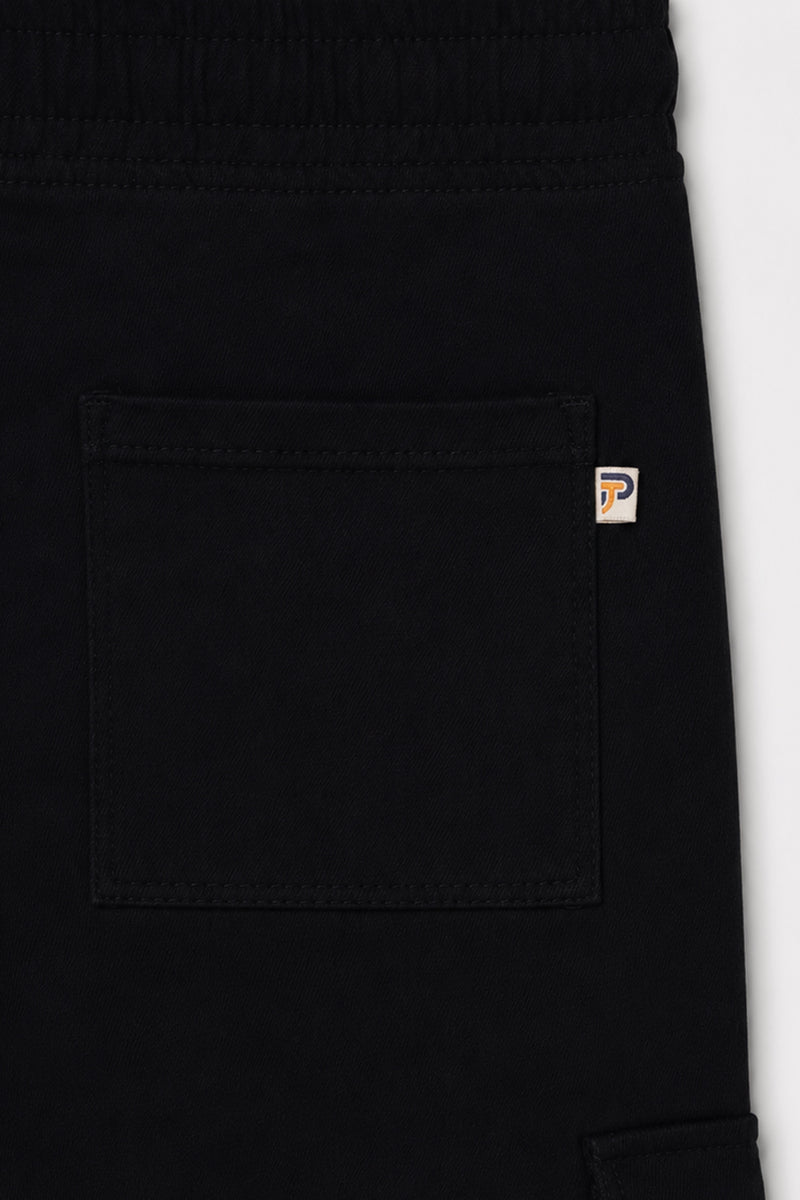 Boy's Black Denim Shorts