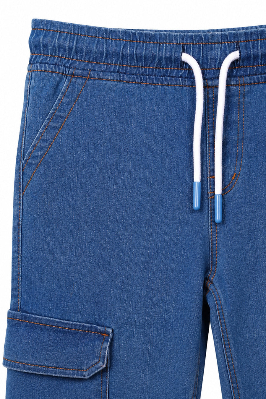 Boy's Blue & White Trouser