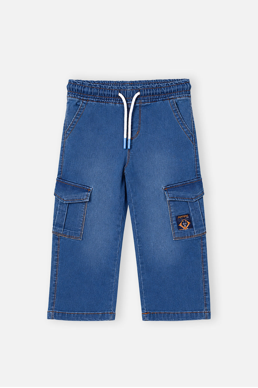 Boy's Blue & White Trouser