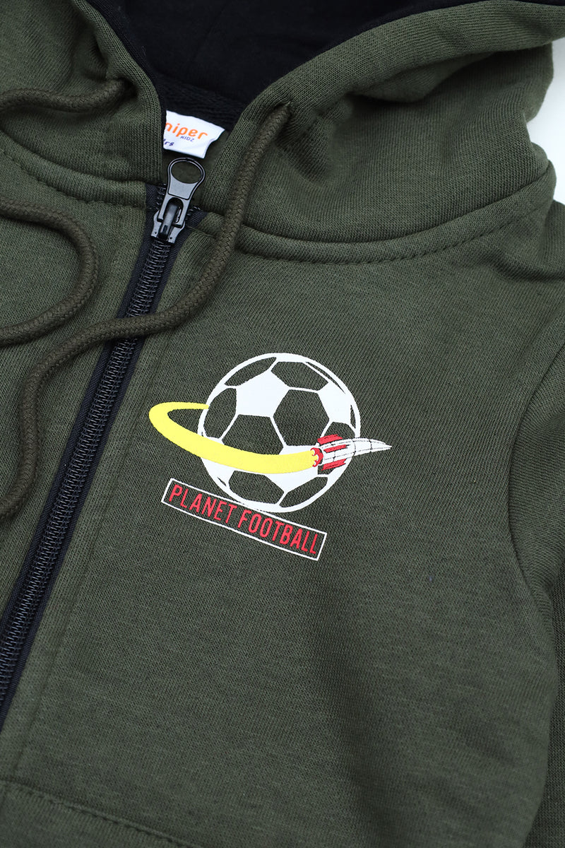 Boy's Hoody - Football Planet