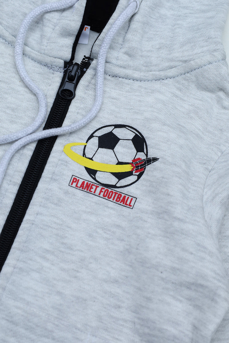 Boy's Sporty Zip Hoodie