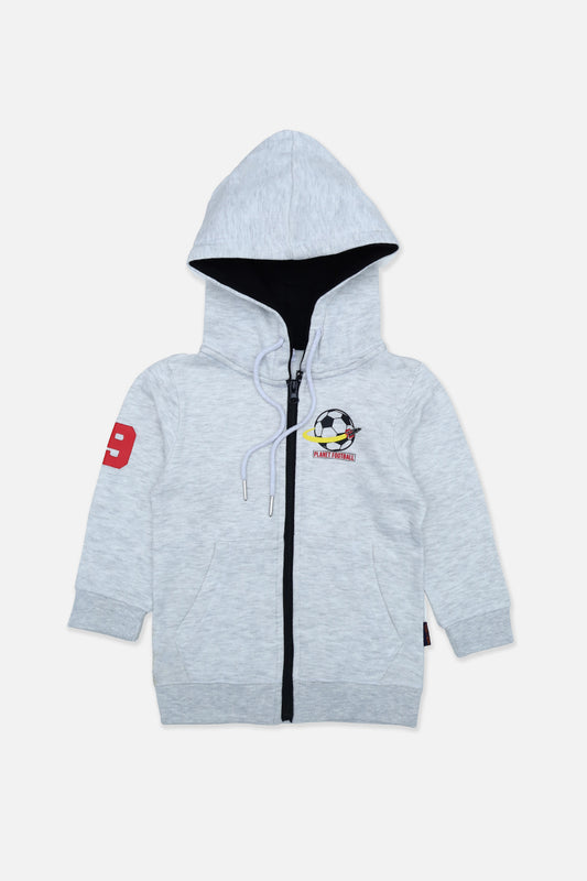 Boy's Sporty Zip Hoodie