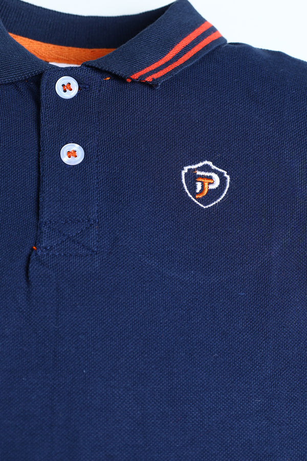 PLAIN COLOR POLO SHIRT