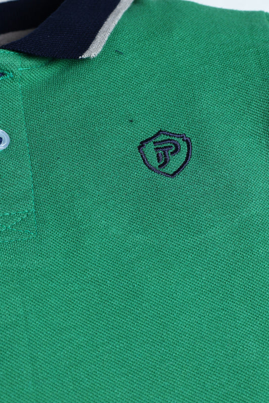 Green Polo Shirt - Boy T-Shirt -  juniperkidz-5345.myshopify.com