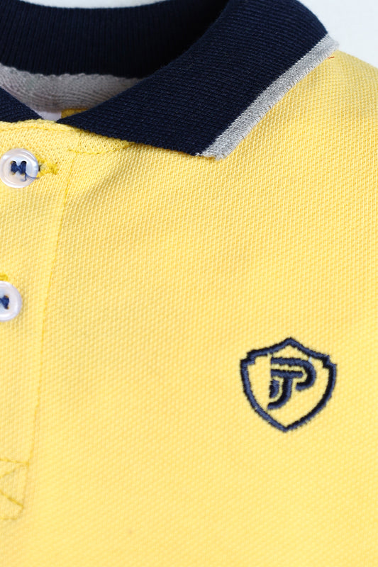 Yellow Polo Shirt - Boy T-Shirt -  juniperkidz-5345.myshopify.com