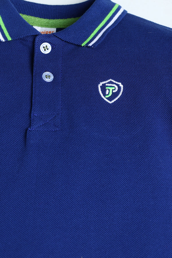 PLAIN COLOR POLO SHIRT