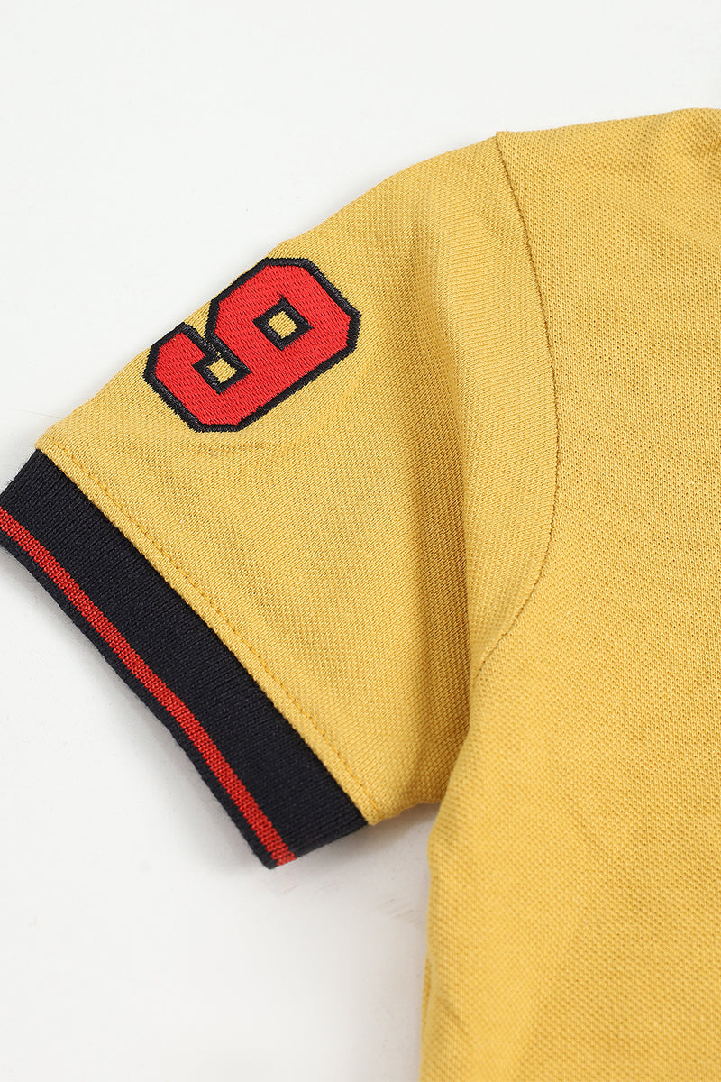 PLAIN COLOR POLO SHIRT