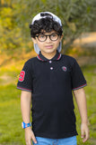 Black Polo Shirt - Boy T-Shirt -  juniperkidz-5345.myshopify.com