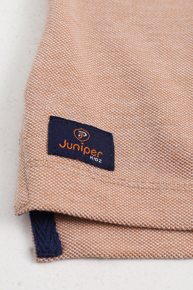 PLAIN COLOR POLO SHIRT