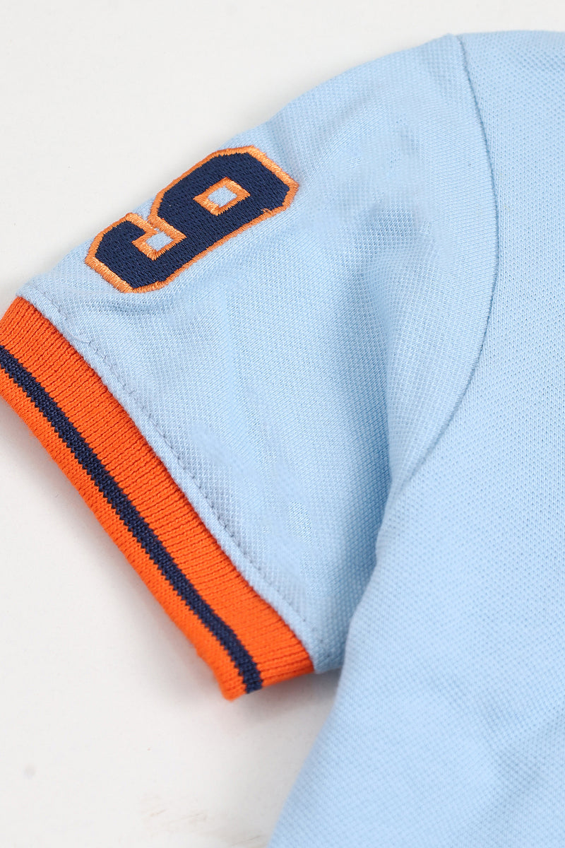 PLAIN COLOR POLO SHIRT
