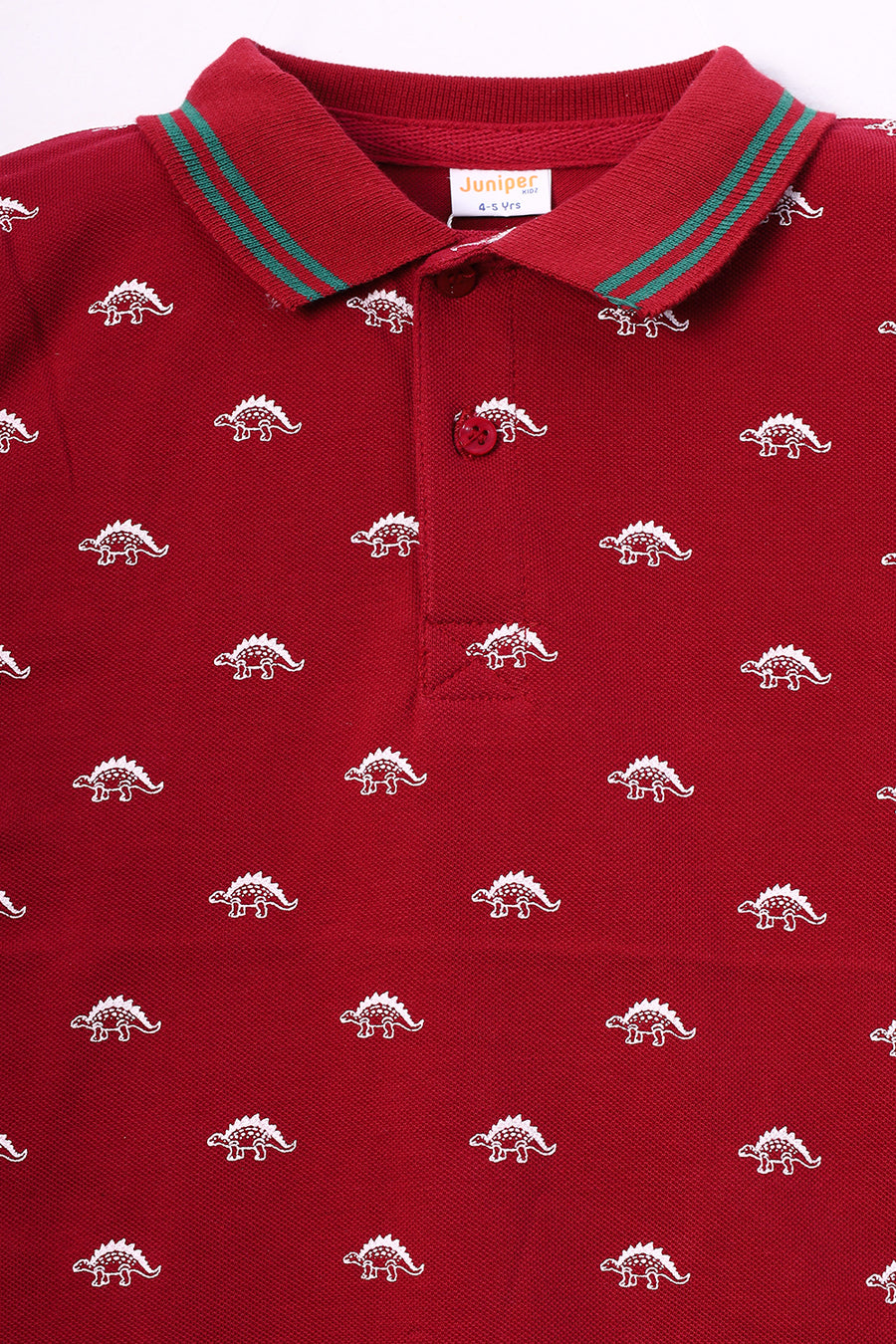 Boy's Maroon Polo Shirt