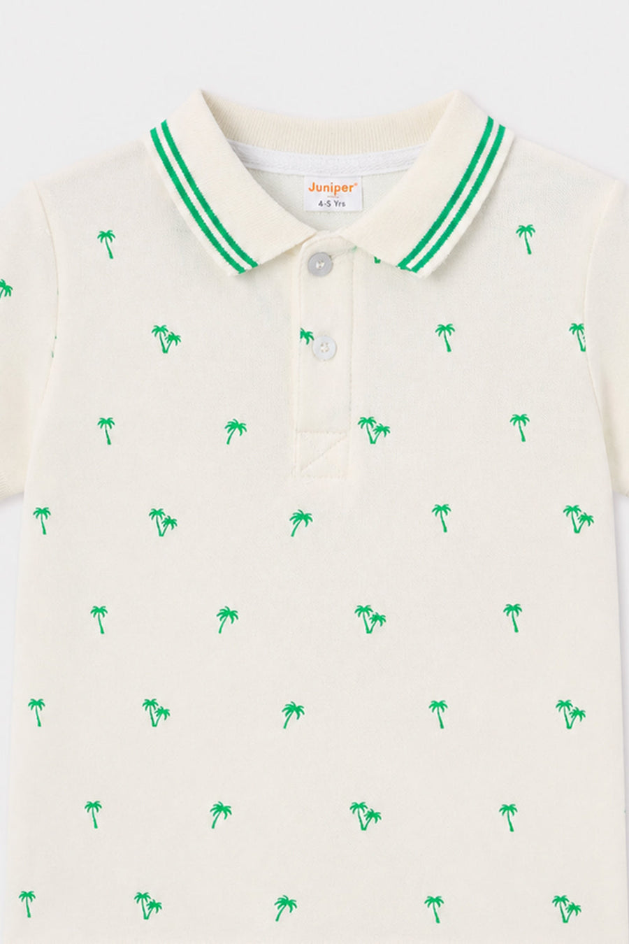 Boy's Printed Polo Shirt