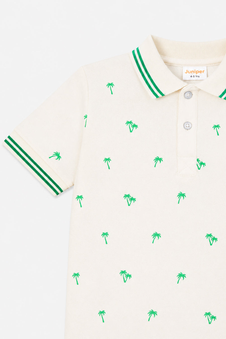Boy's Printed Polo Shirt