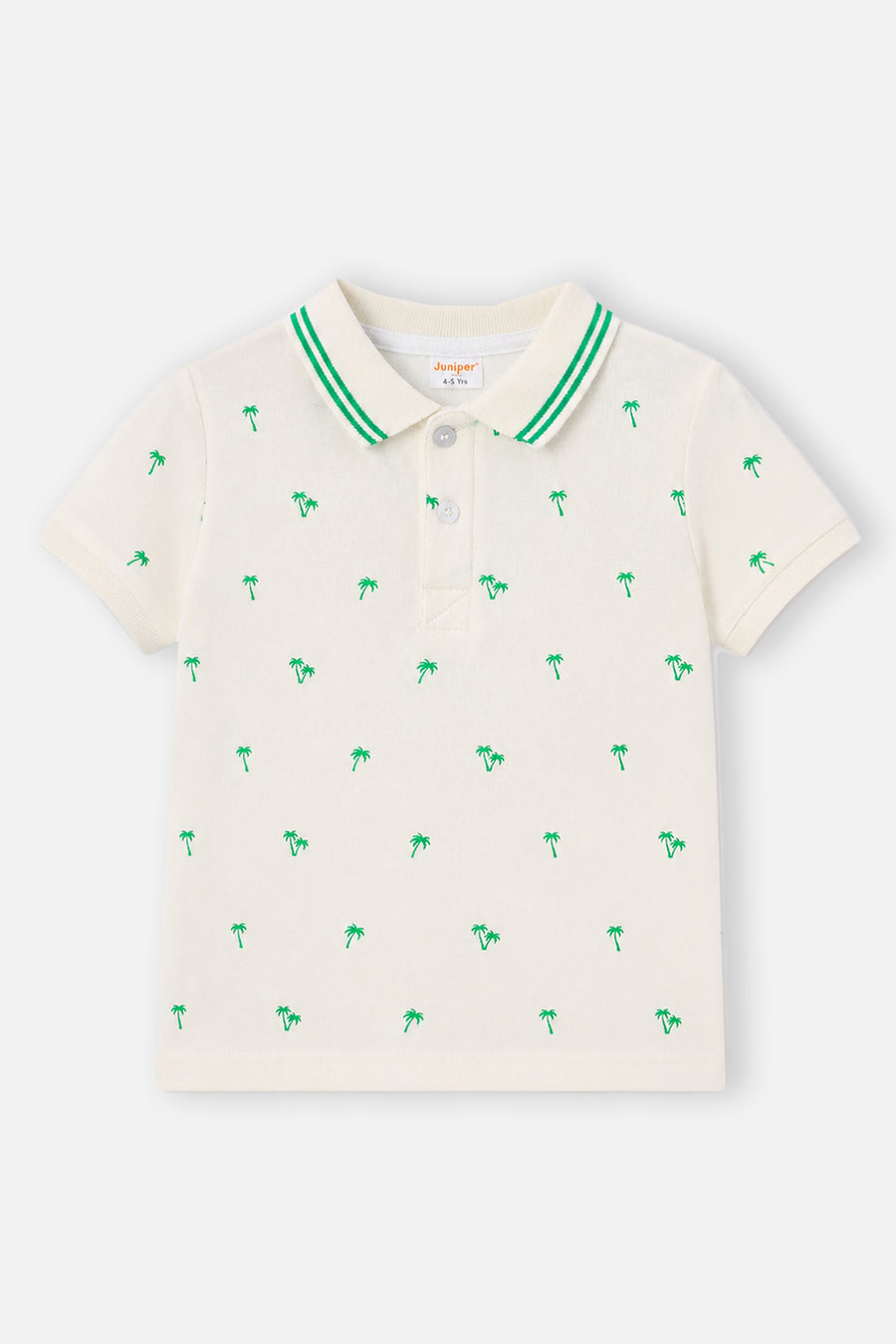 Boy's Printed Polo Shirt