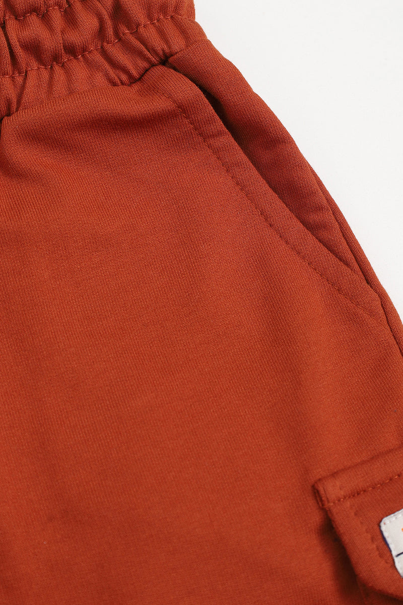 CARGO TERRY SHORTS