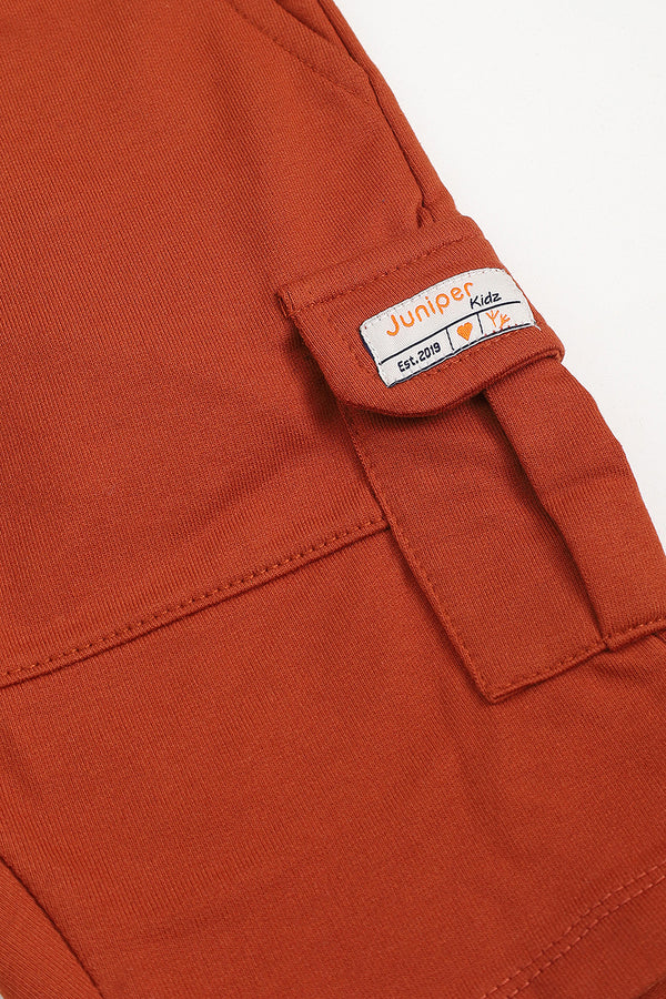 CARGO TERRY SHORTS