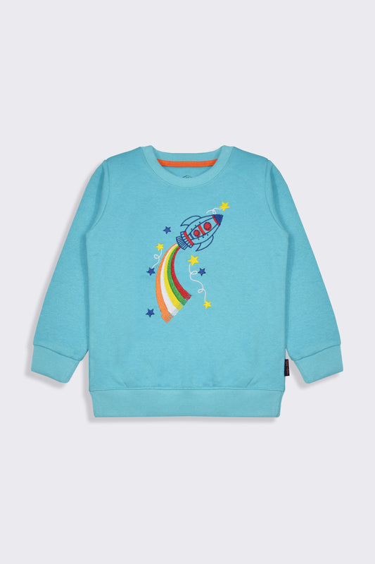 comfy rocket - Boy Sweatshirt -  juniperkidz-5345.myshopify.com