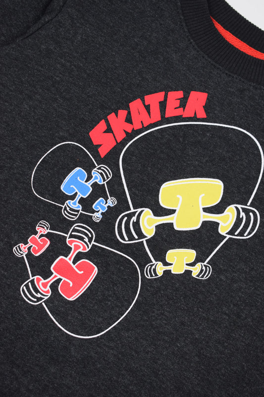 Skater sweatshirt - Boy Sweatshirt -  juniperkidz-5345.myshopify.com