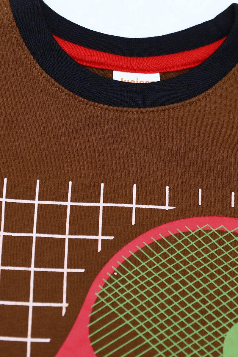 Boy's Sweatshirt F/Slv. - Tennis
