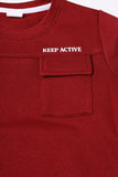 Keep Active Flap Pocket Sweatshirt