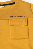 Keep Active Flap Pocket Sweatshirt