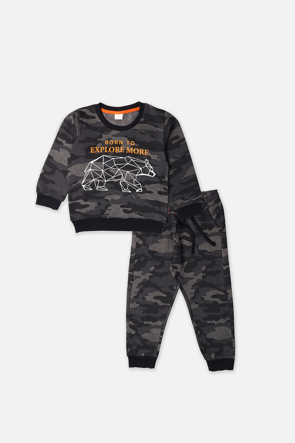 Boy's Tracksuit - Bear Exlore More