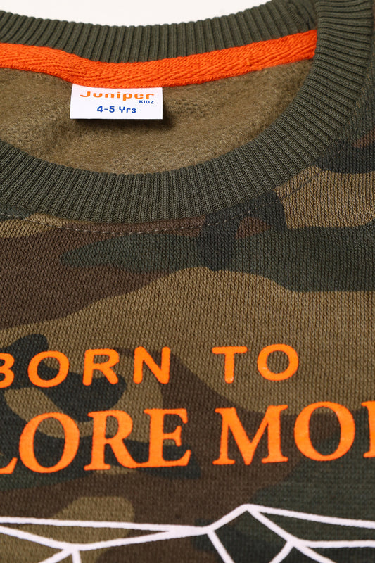 Boy's Tracksuit - Bear Exlore More