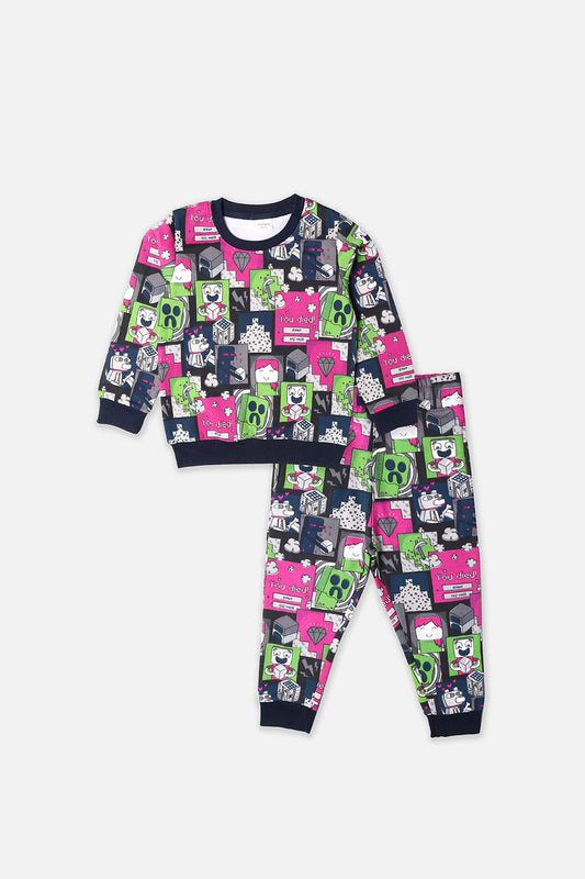 Boy's Track Suit - Printed