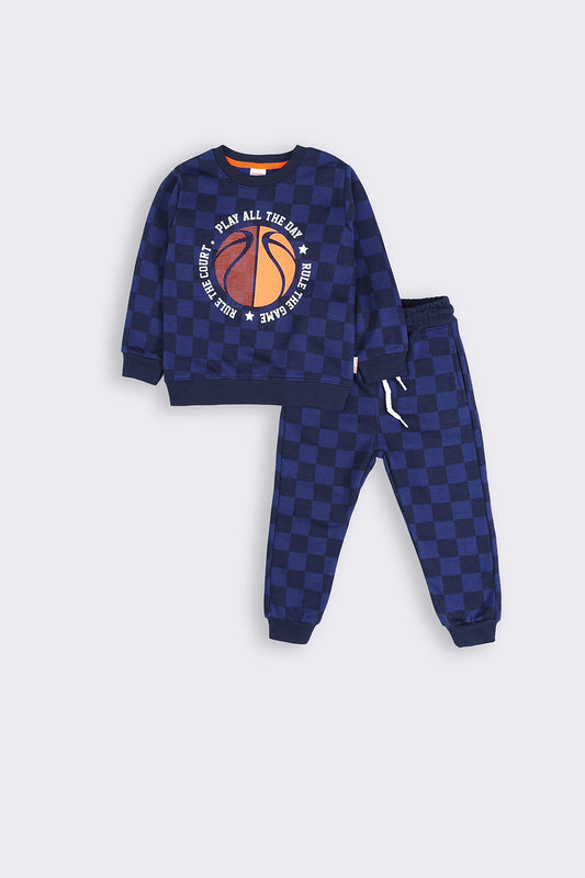 Boy's Track Suit - Play all the day - Boy Track Suit -  juniperkidz-5345.myshopify.com