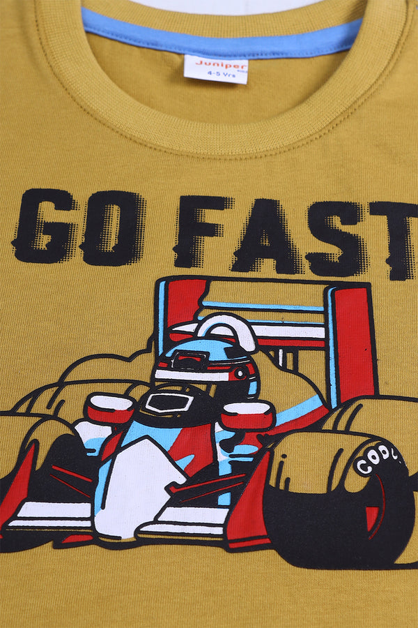 GO FAST GRAPHIC T-SHIRT