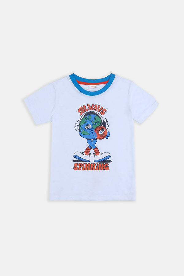 ALWAYS SPINNING GRAPHIC T-SHIRT