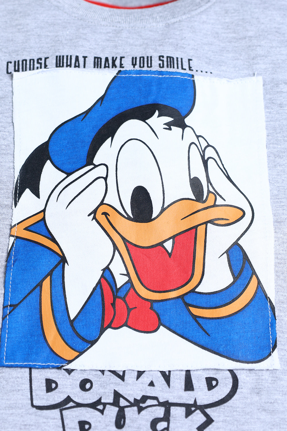 Grey Tee Donald Duck - Boy T-Shirt -  juniperkidz-5345.myshopify.com