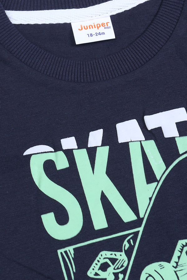 SKATE BOARD GRAPHIC T-SHIRT