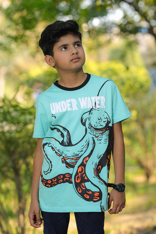 Summer - Boy's T-Shirt - Under Water - Boy T-Shirt -  juniperkidz-5345.myshopify.com