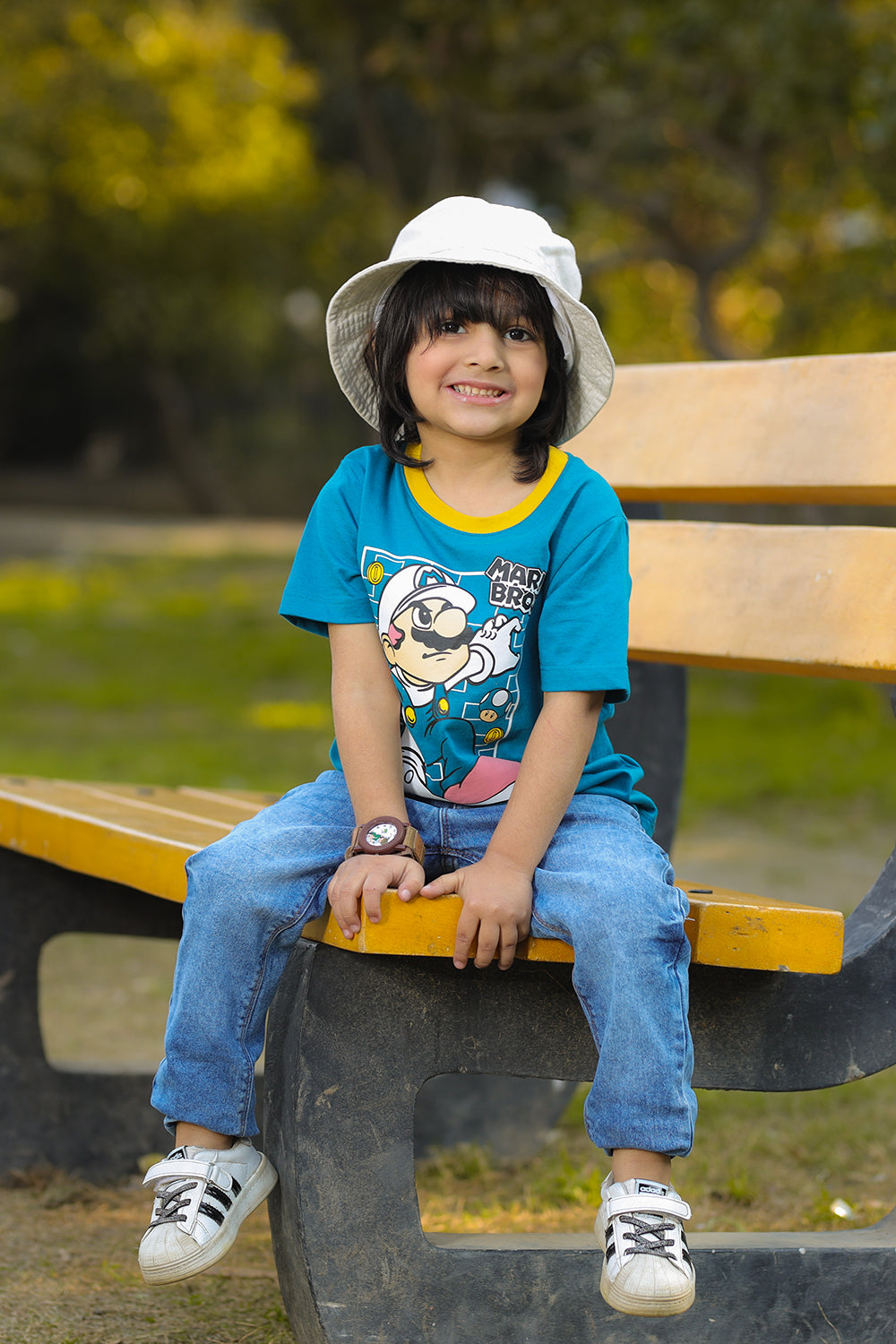 Summer - Boy's T-Shirt - Mario Bros - Boy T-Shirt -  juniperkidz-5345.myshopify.com