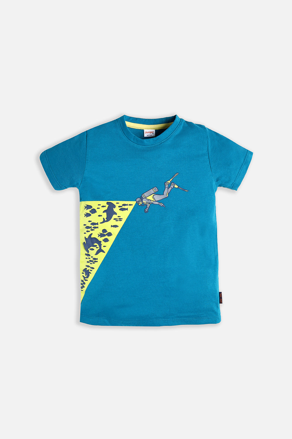 Summer - Boys Tee - Scooba Diver - Boy T-Shirt -  juniperkidz-5345.myshopify.com