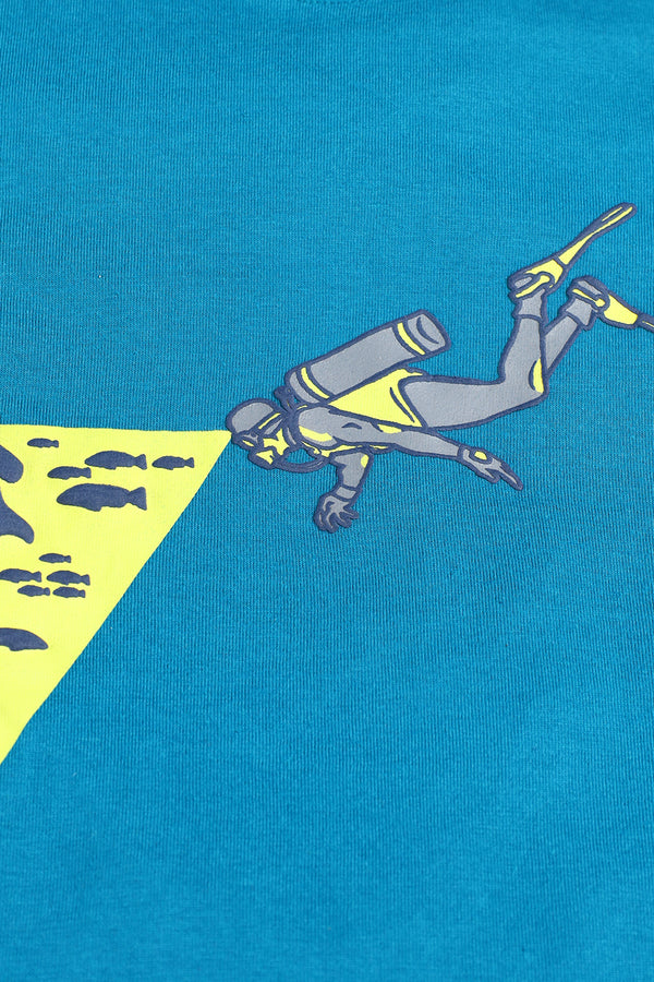 SCOOBA DIVER GRAHIC T-SHIRT