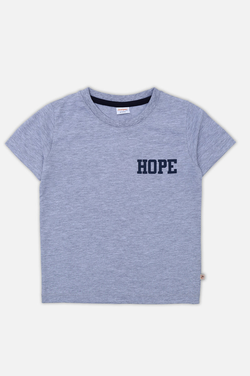 Hope Printed Round Neck Shirt