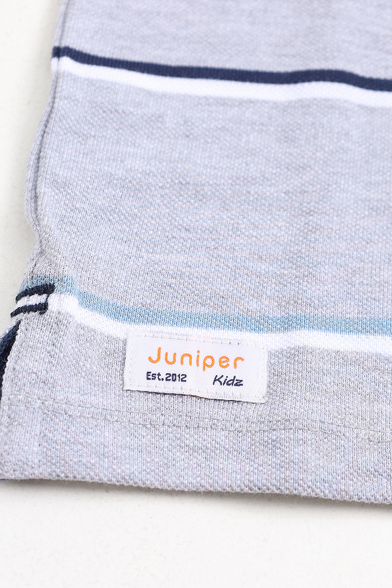STRIPER POLO SHIRT